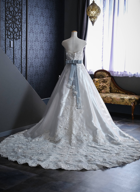 Big Blue Wedding Dresses