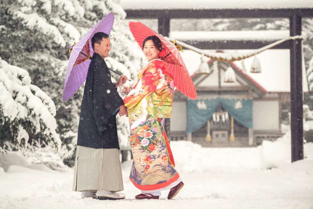 Niseko Winter prenup photo shooting