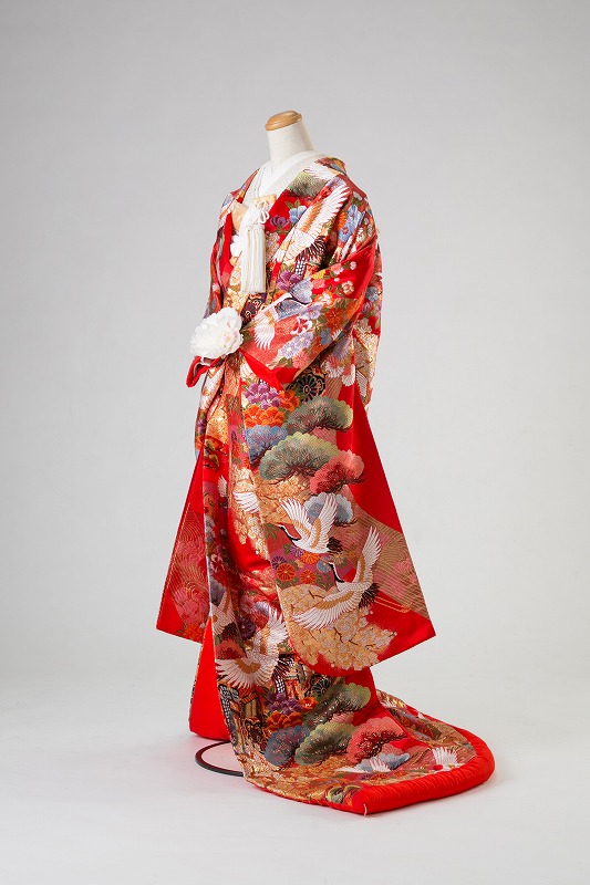 Color Kimono (Iro Uchikake) Japanese style | Wedding & Family photo in ...